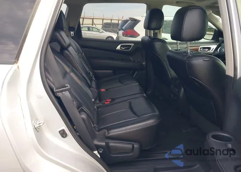 2018 Nissan Pathfinder Platinum from USA, damaged, VIN 5N1DR2MM0JC646635